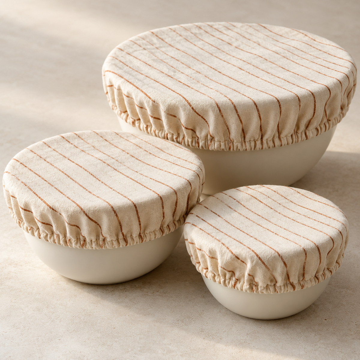 Reusable Fabric Bowl Cover Set
