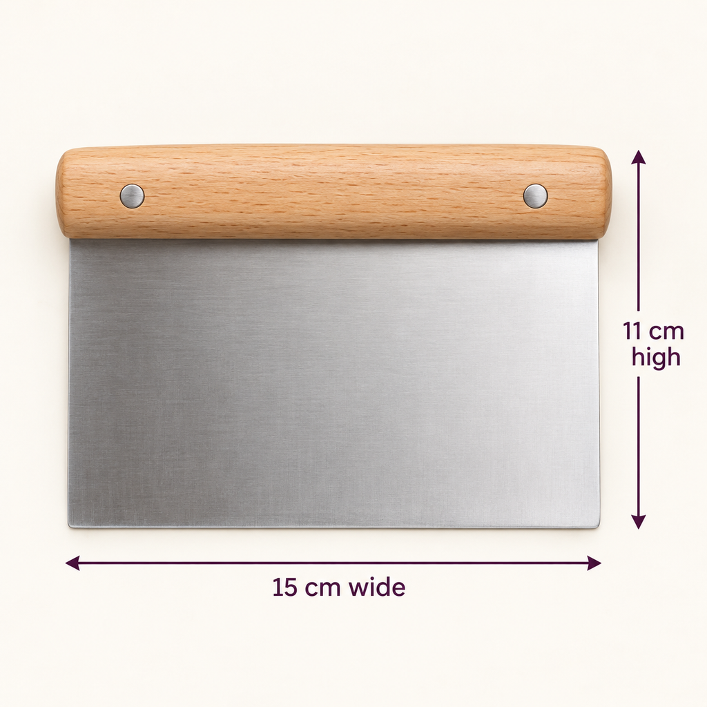 Stainless Steel Dough Scraper